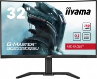 IIYAMA 32"WIDE LCD G-Master Red Eagle 2560 x 1440 QHD Curved VA panel FreeSync USB-H...