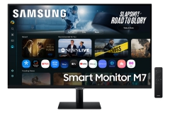 SAMSUNG SMART MONITOR M70F 32" 4K USB-C (90W) - BLACK
